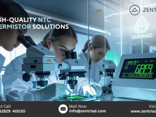 Zentriad - Premium NTC Thermistor Solutions with Contact Details +91 62829 40030 | info@zentriad.com