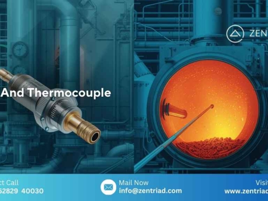 Industrial RTD and thermocouple sensors for precision temperature measurement in factories