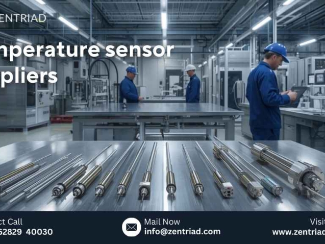High-quality temperature sensors manufactured by a global temperature sensor supplier for industrial and automotive applications