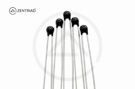 industrial grade 10k NTC thermistor with high sensitivity and stability